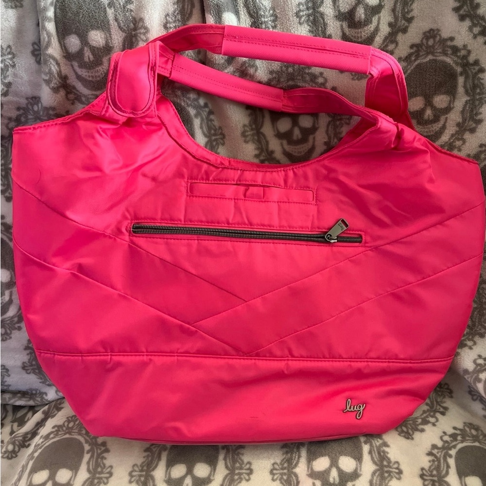 Lug Gondola Magenta Pink Purse Tote